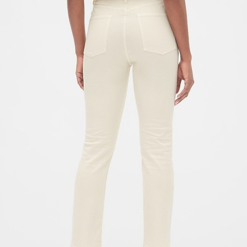 Gap High Rise Cigarette Jeans with Secret Smoothing Pockets - Size 4